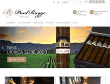 Tablet Screenshot of paul-bugge.com
